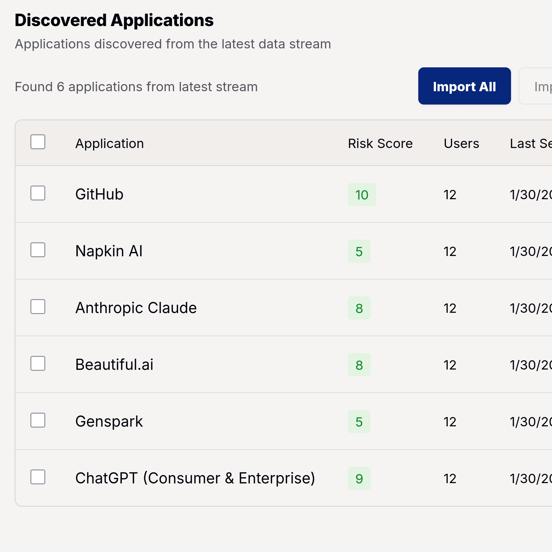 Real-time visibility and integrations